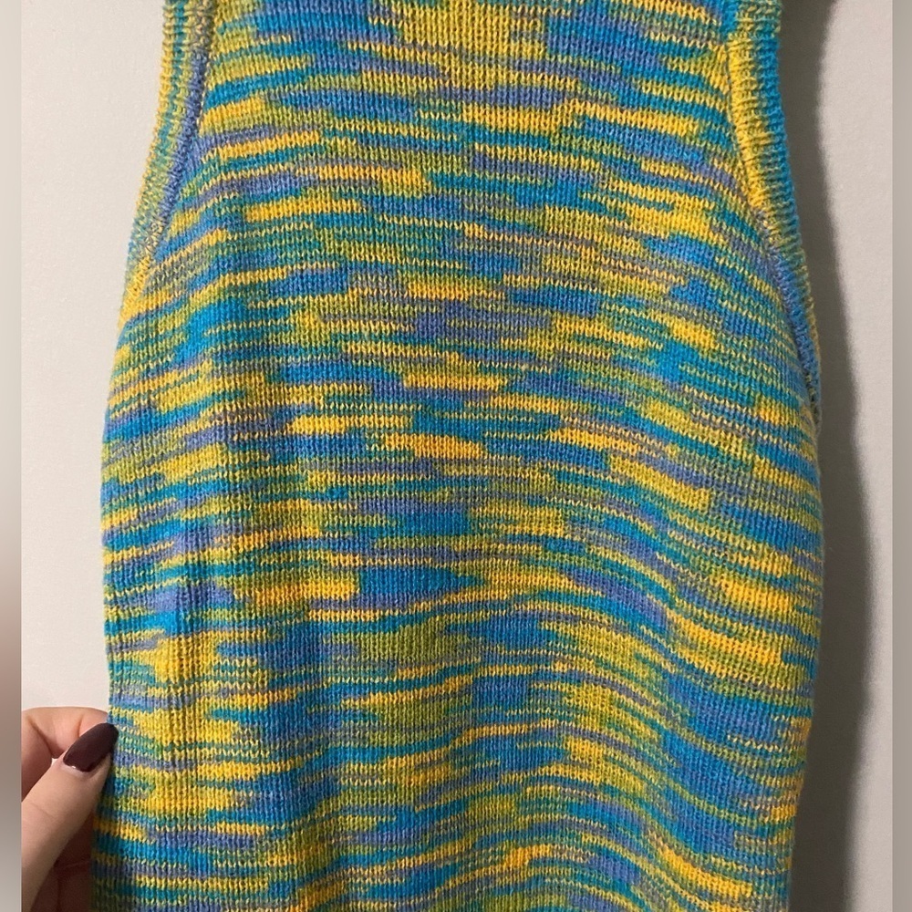 NWOT Lane 201 Buttermelon Knit Mini Dress - Picture 5 of 9